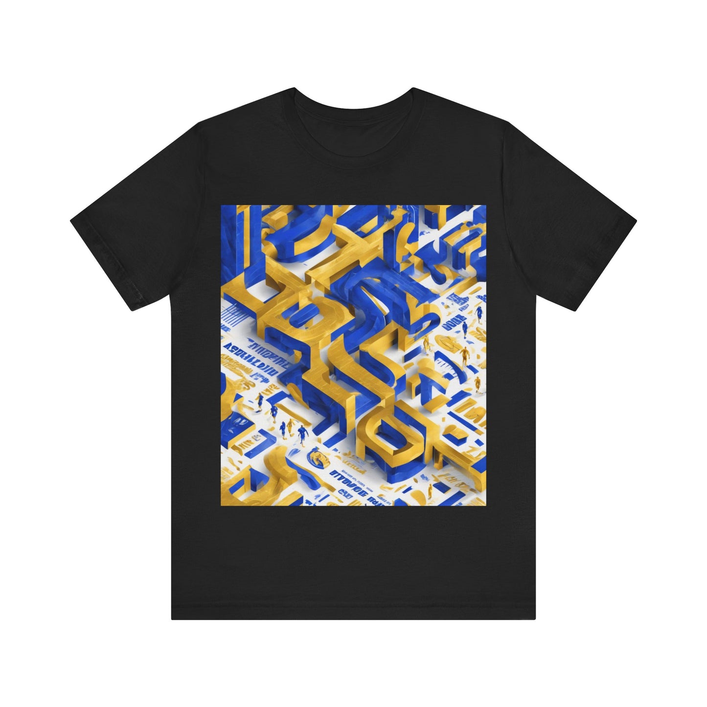 boostlete-iron-intent-type-one-more-rep-arc-isometric-0069 — Unisex Jersey Short Sleeve (B+C 3001)