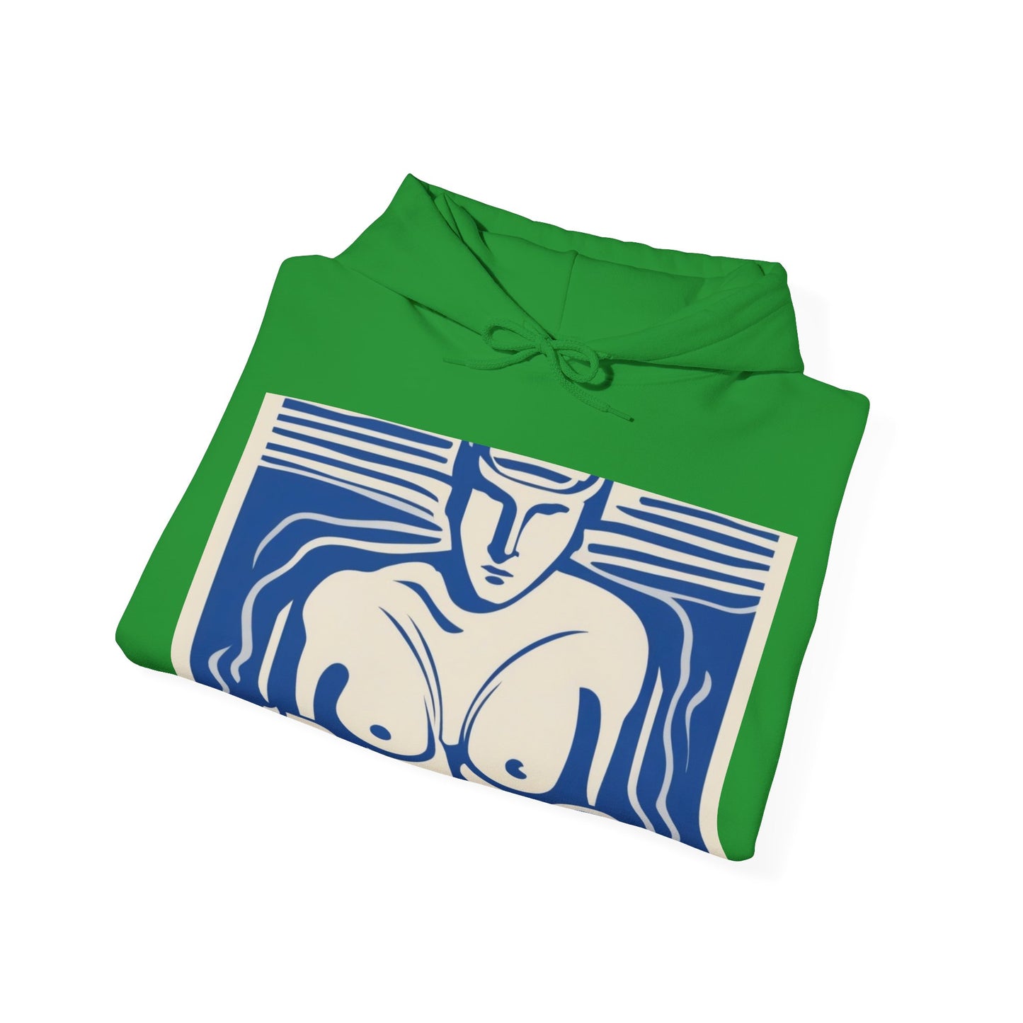 boostlete-boost-mode-icon-swimmer-motion-vector-0062 — Unisex Heavy Blend Hooded Sweatshirt (Gildan)