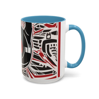 boostlete-recovery-progress-icon-kettlebell-outline-industrial-0366 — Accent Mug 11oz/15oz