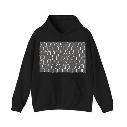 boostlete-recovery-progress-pattern-dotted-industrial-0355 — Unisex Heavy Blend Hoodie (G18500)