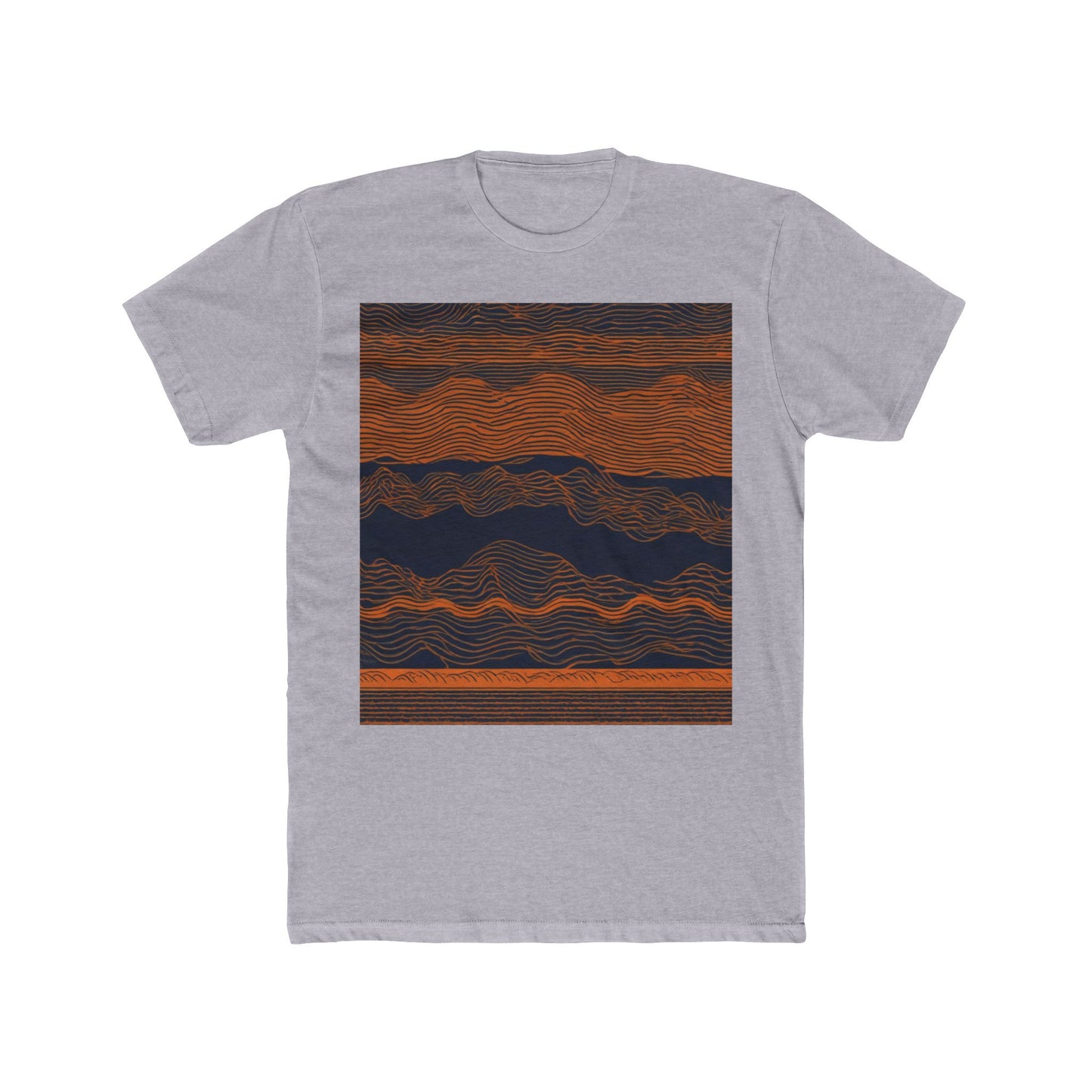boostlete-field-day-pattern-audio-athletic-0107 — Unisex Cotton Crew Tee (NL 3600)