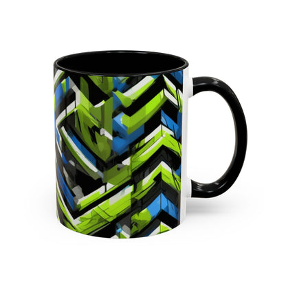 boostlete-rise-grind-pattern-chevron-isometric-0195 — Accent Mug 11oz/15oz