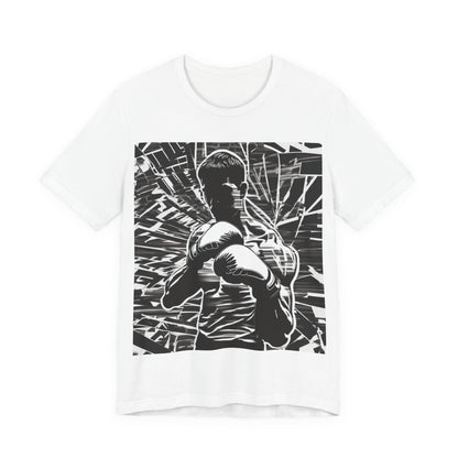 boostlete-boost-mode-scene-boxer-glitch-paper-0084 — Unisex Jersey Short Sleeve (B+C 3001)