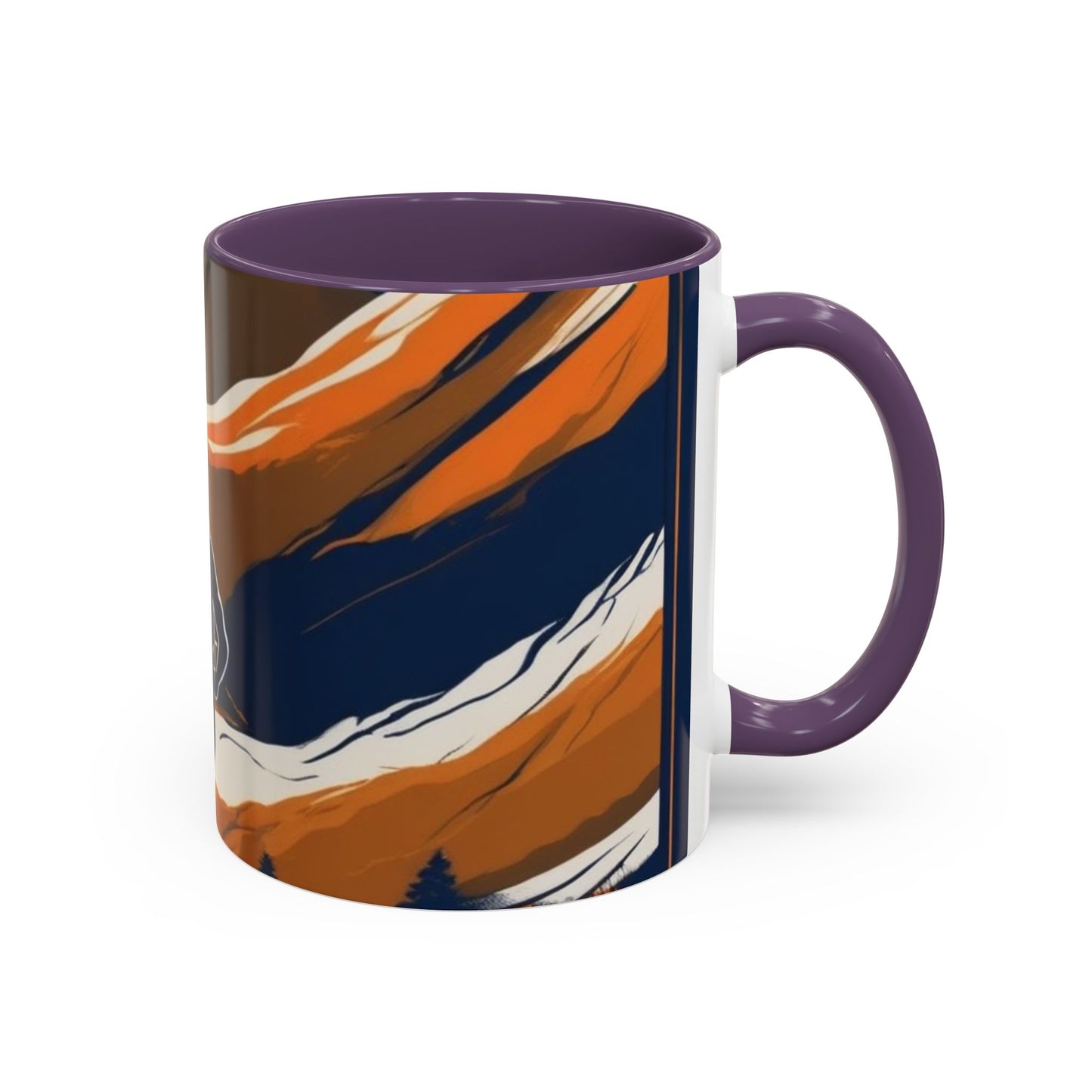 boostlete-quiet-power-scene-trail-duotone-modern-0120 — Accent Mug 11oz/15oz