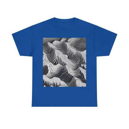 boostlete-field-day-pattern-topographic-isometric-0211 — Unisex Heavy Cotton Tee (Gildan 5000)