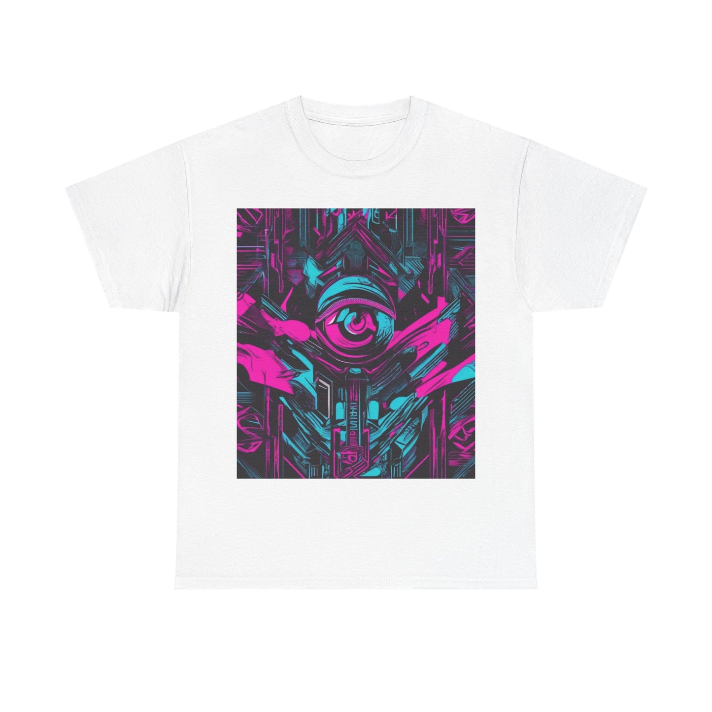 boostlete-iron-intent-type-eyes-up-forward-big-line-art-0065 — Unisex Heavy Cotton Tee (Gildan 5000)