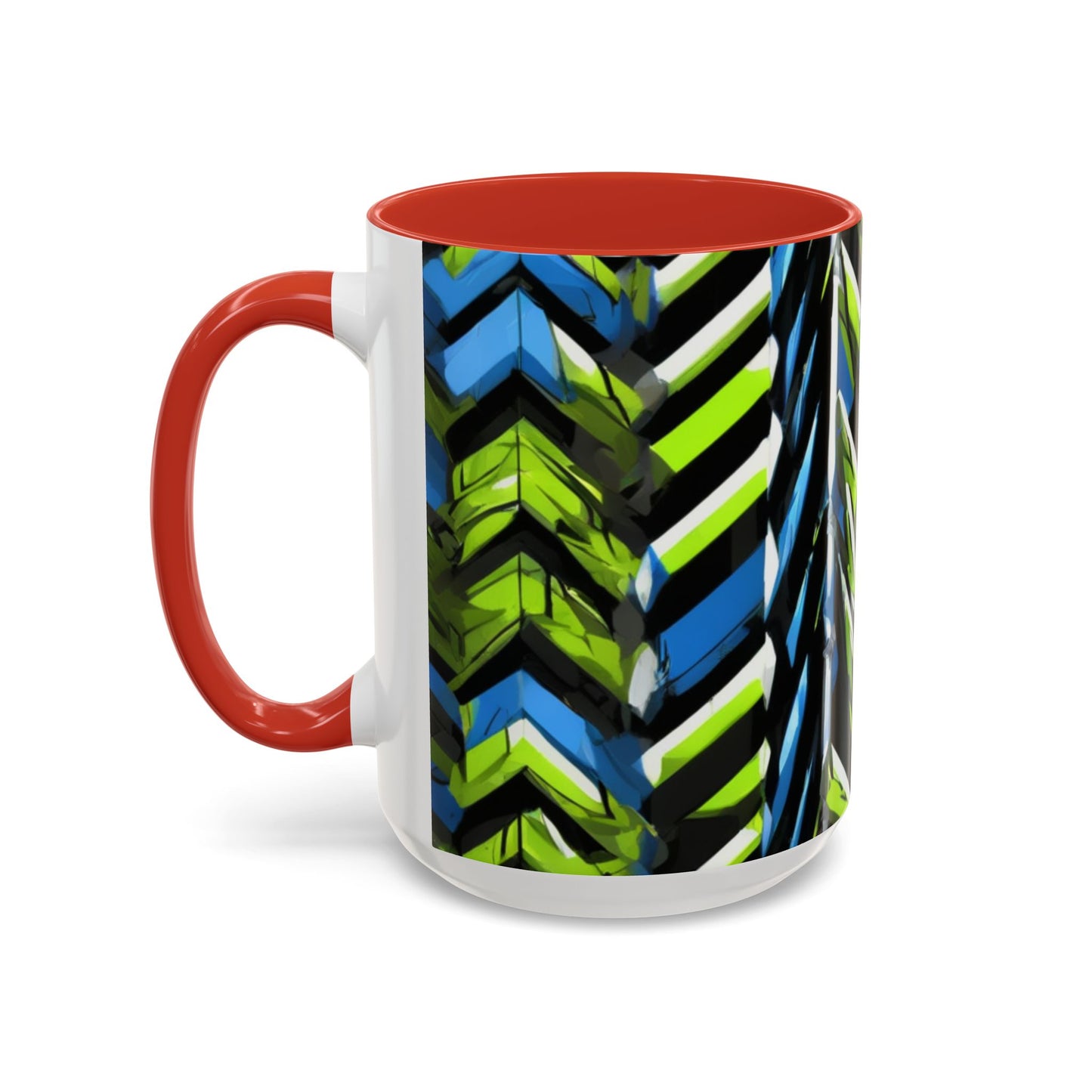 boostlete-rise-grind-pattern-chevron-isometric-0195 — Accent Mug 11oz/15oz