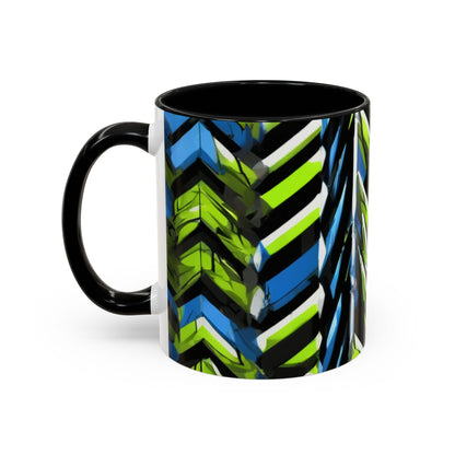 boostlete-rise-grind-pattern-chevron-isometric-0195 — Accent Mug 11oz/15oz