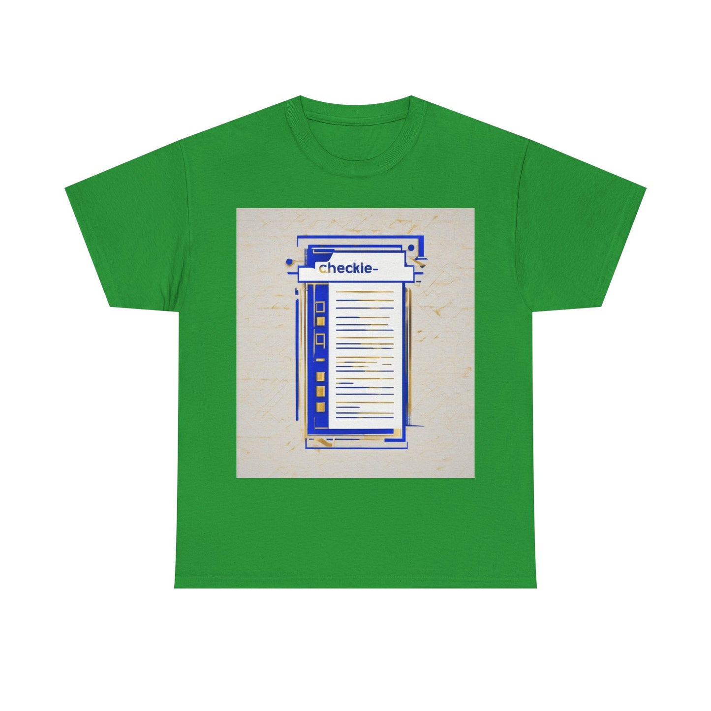 boostlete-am-crew-icon-checklist-glitch-badge-0018 — Unisex Heavy Cotton Tee (Gildan 5000)