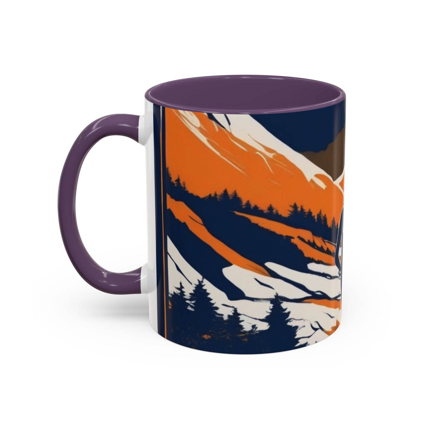 boostlete-quiet-power-scene-trail-duotone-modern-0120 — Accent Mug 11oz/15oz