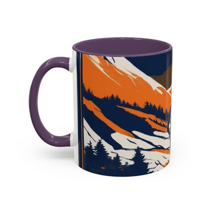 boostlete-quiet-power-scene-trail-duotone-modern-0120 — Accent Mug 11oz/15oz