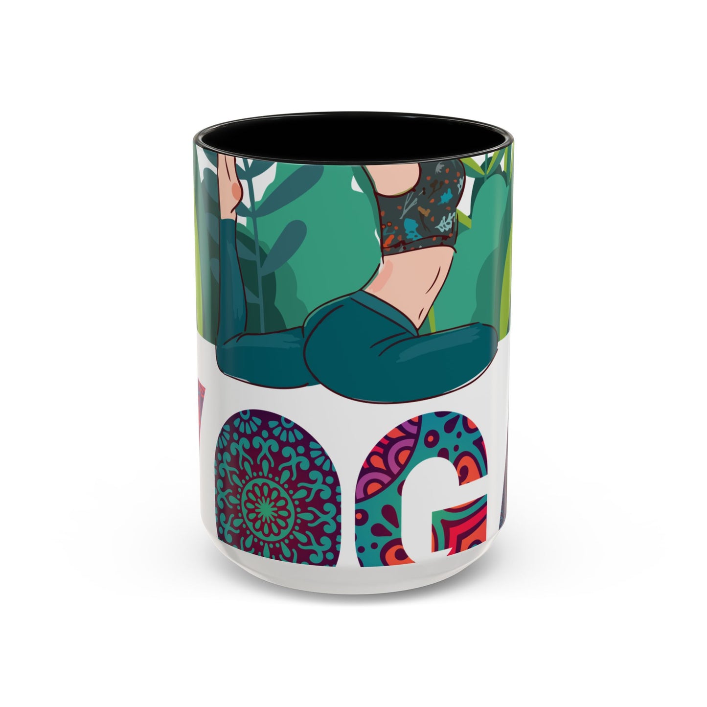 Yoga (41) — Accent Mug 11oz/15oz