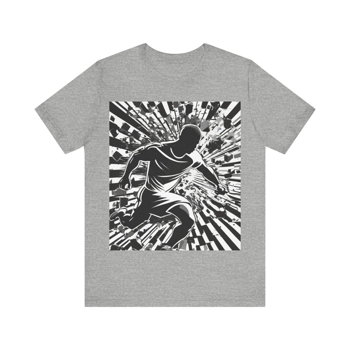 boostlete-field-day-scene-sprinter-halftone-athletic-0248 — Unisex Jersey Short Sleeve (B+C 3001)