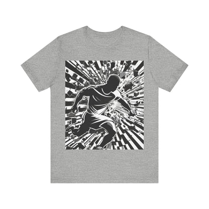 boostlete-field-day-scene-sprinter-halftone-athletic-0248 — Unisex Jersey Short Sleeve (B+C 3001)