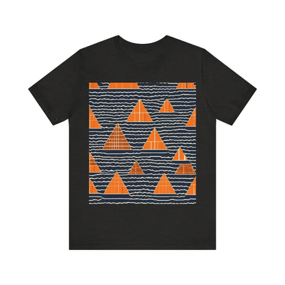 boostlete-iron-intent-pattern-stair-steps-industrial-0259 — Unisex Jersey Short Sleeve (B+C 3001)