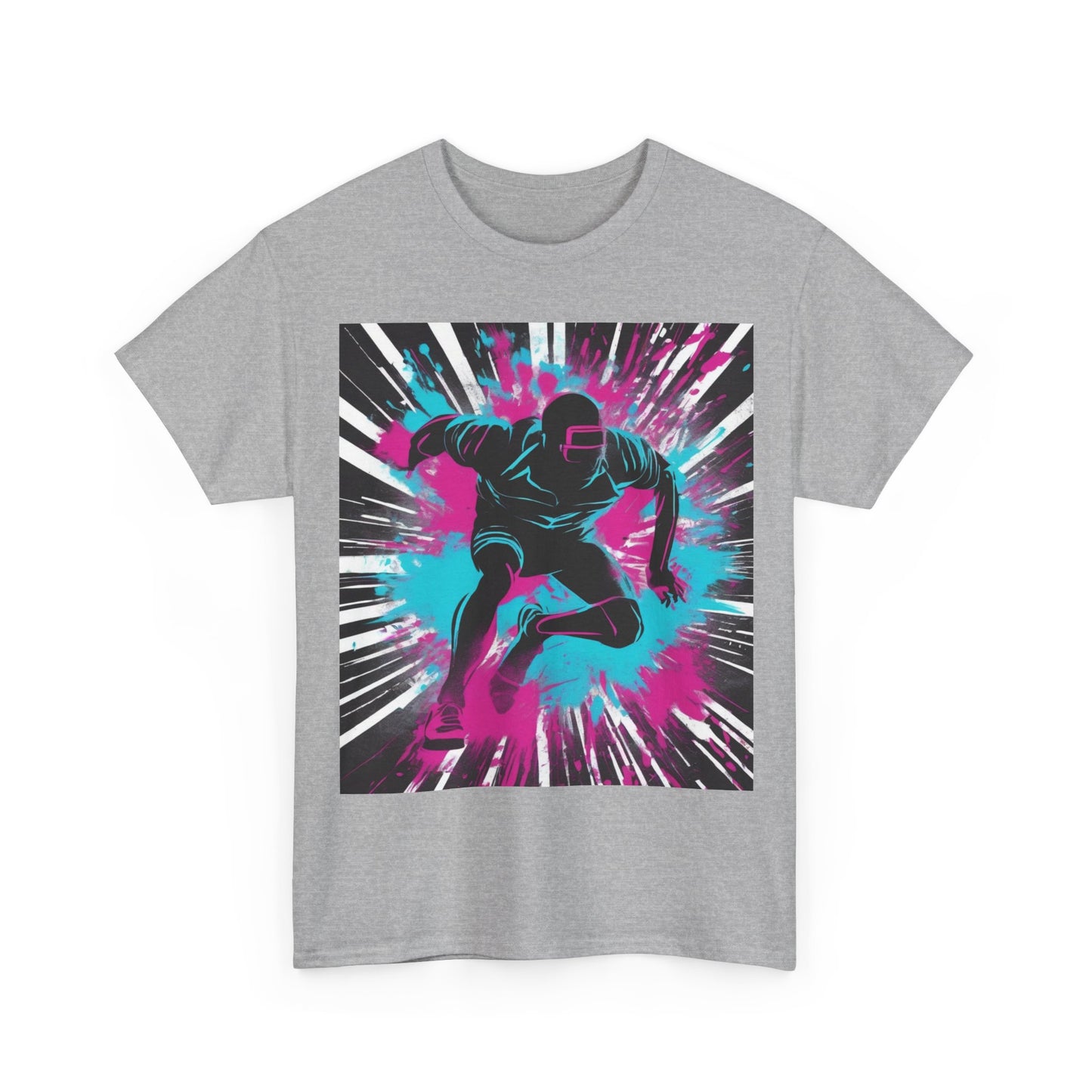 boostlete-recovery-progress-scene-sprinter-chalk-bold-0220 — Unisex Heavy Cotton Tee (Gildan 5000)