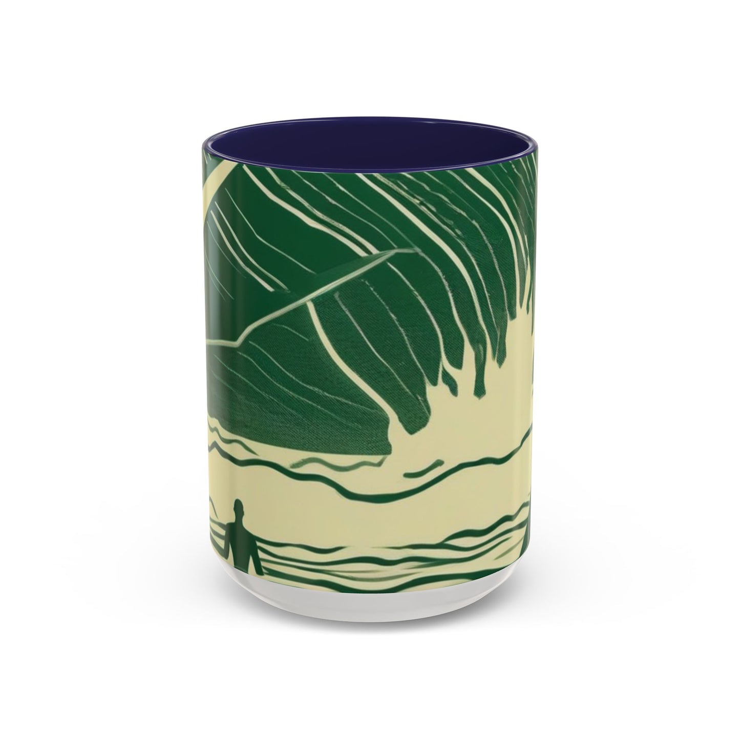 boostlete-mile-by-mile-icon-swimmer-motion-isometric-0078 — Accent Mug 11oz/15oz