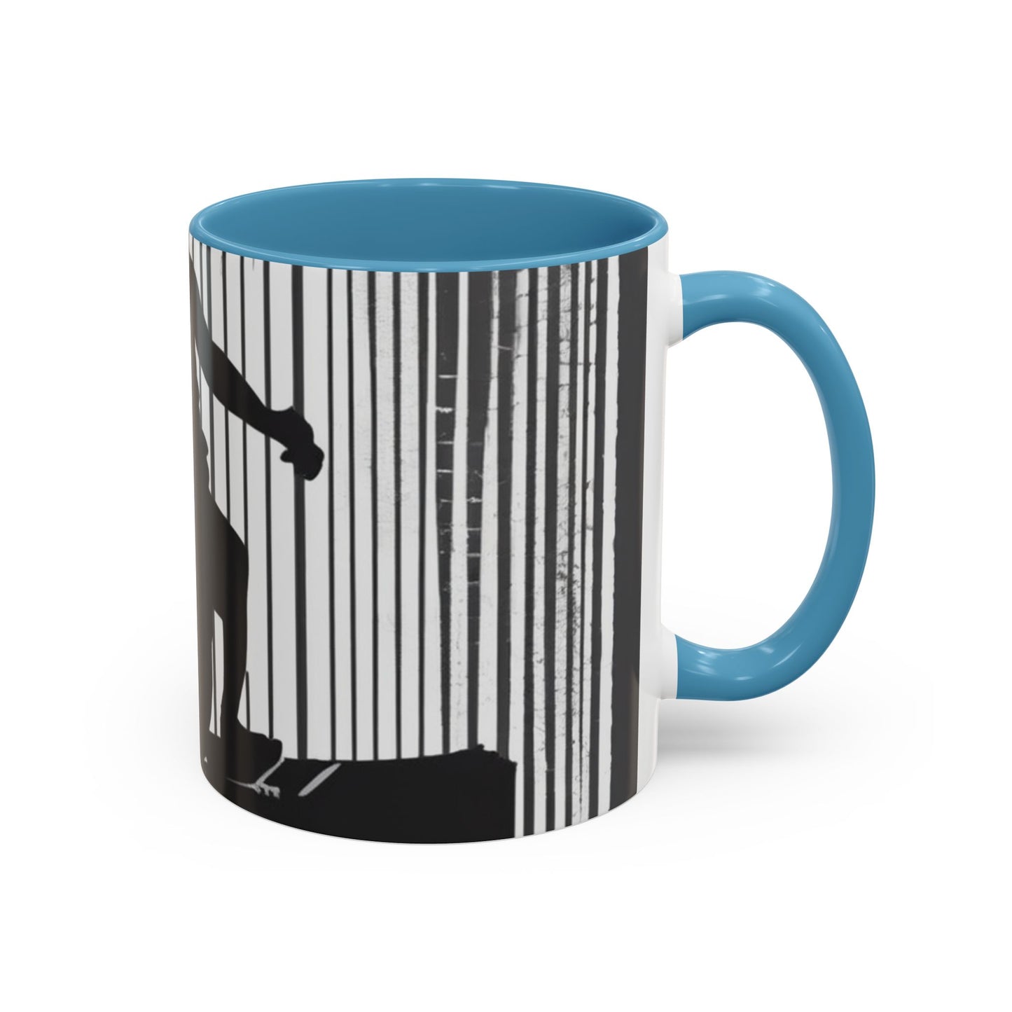 boostlete-am-crew-scene-hurdler-halftone-badge-0956 — Accent Mug 11/15oz