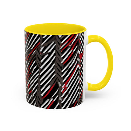 boostlete-field-day-pattern-diagonal-paper-0287 — Accent Mug 11oz/15oz