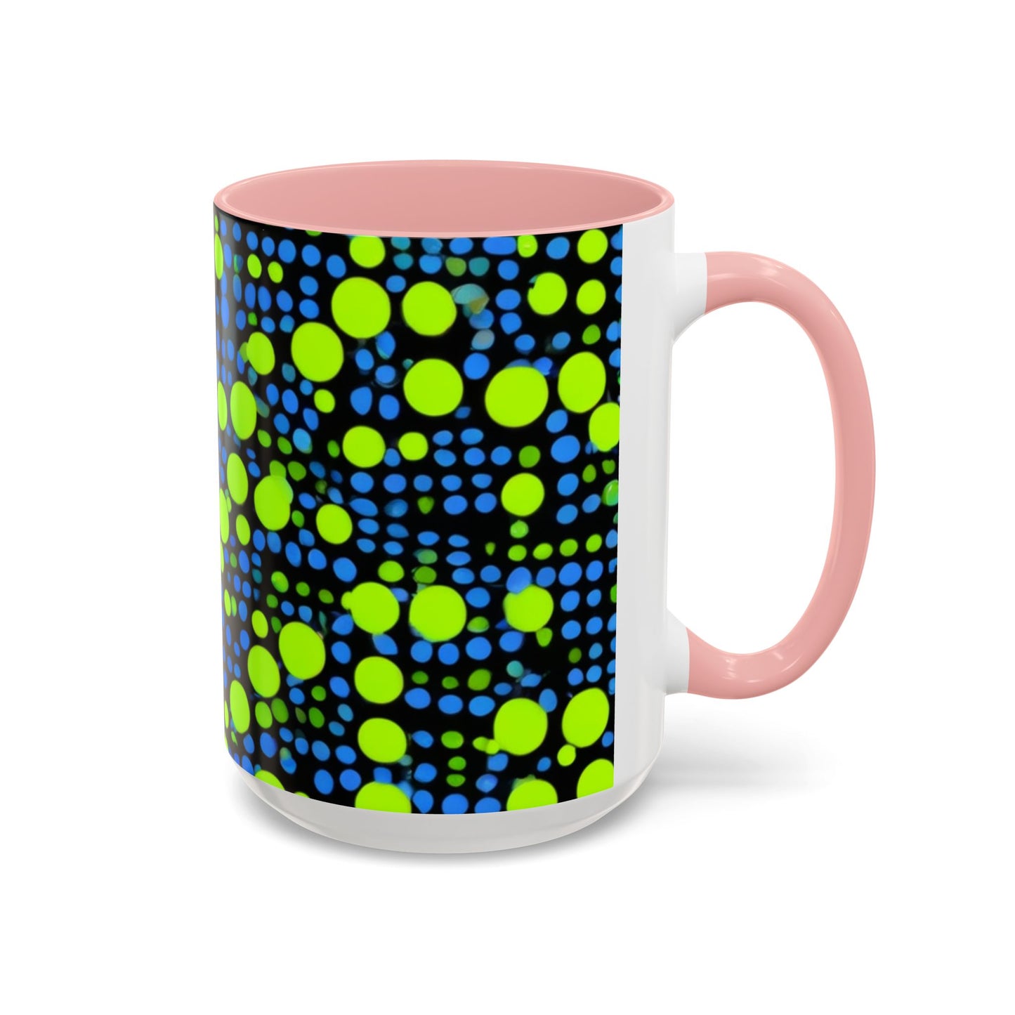boostlete-mile-by-mile-pattern-dotted-geometric-0071 — Accent Mug 11oz/15oz