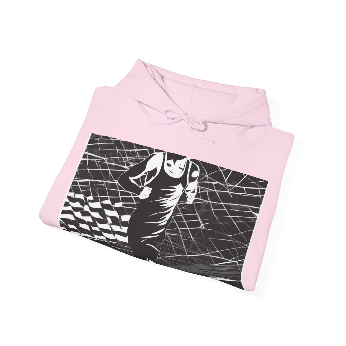 boostlete-headspace-scene-marathoner-speed-geometric-0816 — Unisex Heavy Blend Hoodie (G18500)
