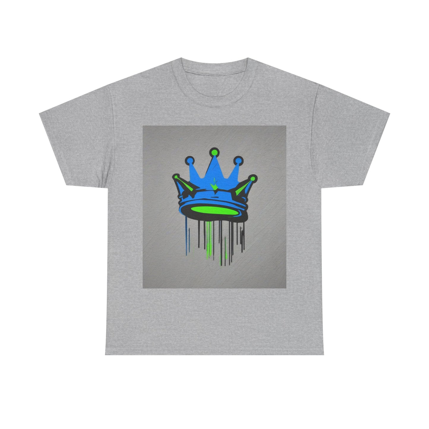 boostlete-mile-by-mile-icon-crown-matte-industrial-0162 — Unisex Heavy Cotton Tee (Gildan 5000)