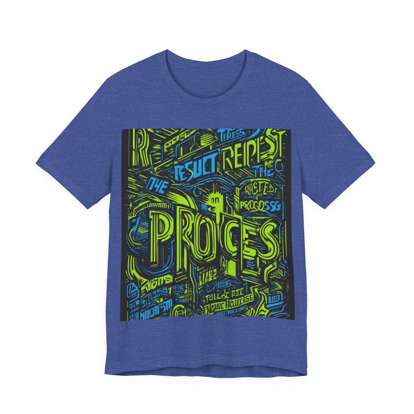 boostlete-rise-grind-type-respect-the-process-big-monoline-0265 — Unisex Jersey Short Sleeve (B+C 3001)