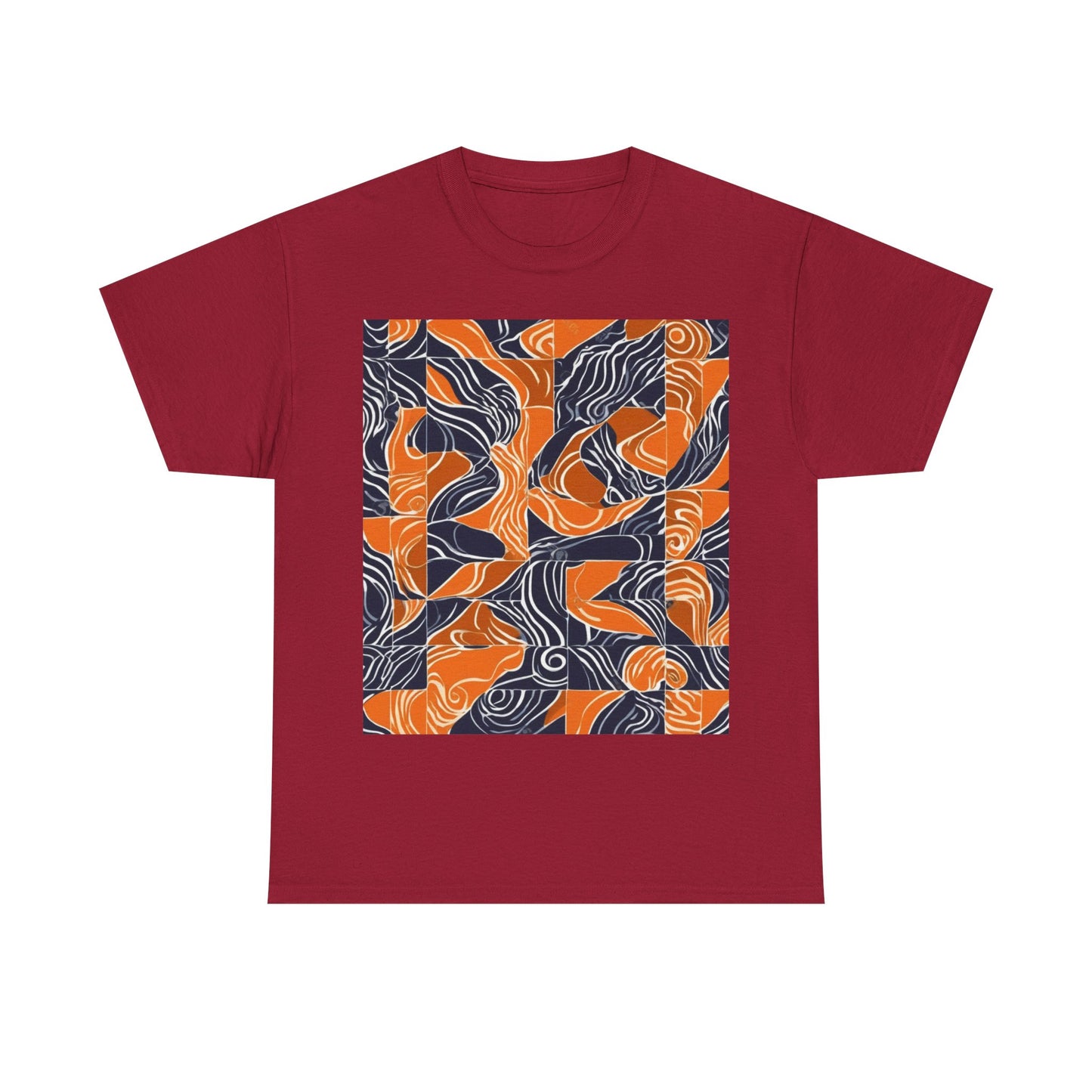 boostlete-rise-grind-pattern-sprint-vector-0207 — Unisex Heavy Cotton Tee (Gildan 5000)
