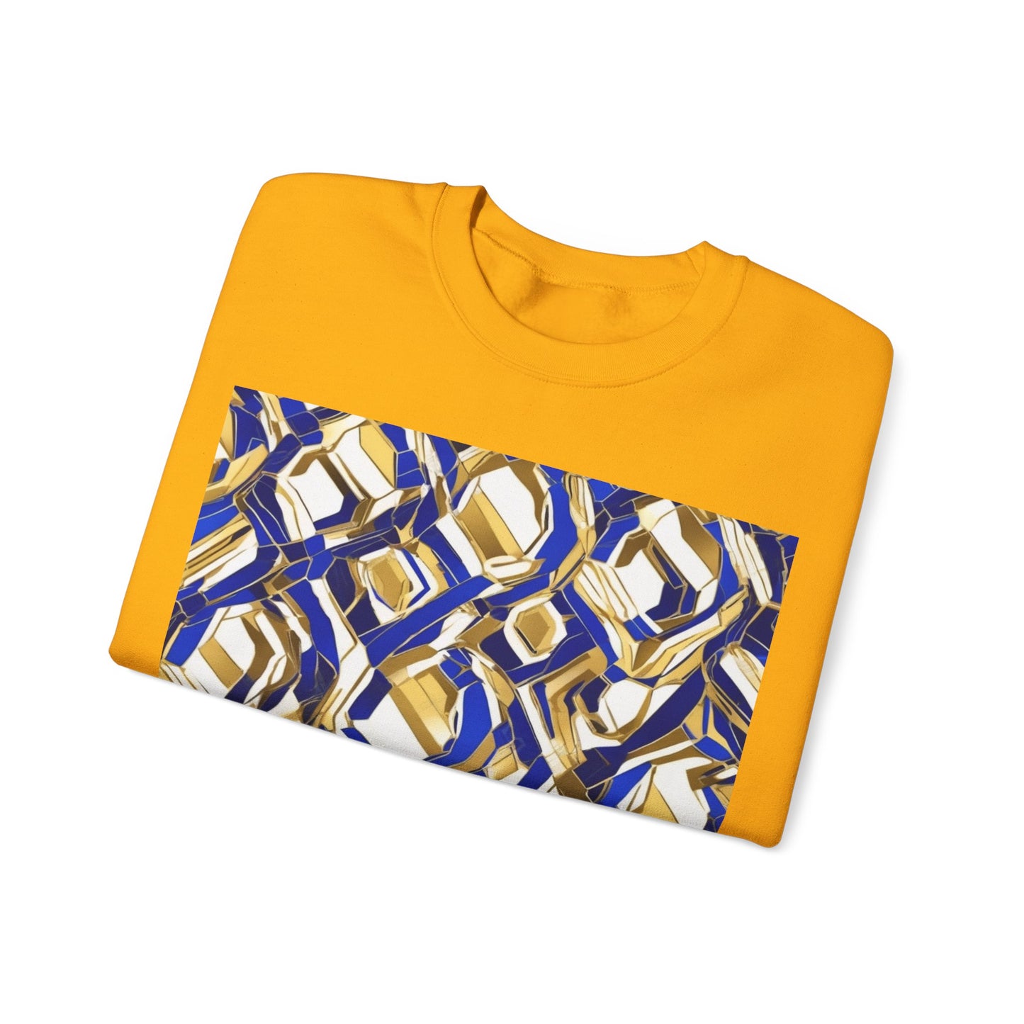 boostlete-boost-mode-pattern-hex-athletic-0611 — Unisex Heavy Blend Crewneck (G18000)
