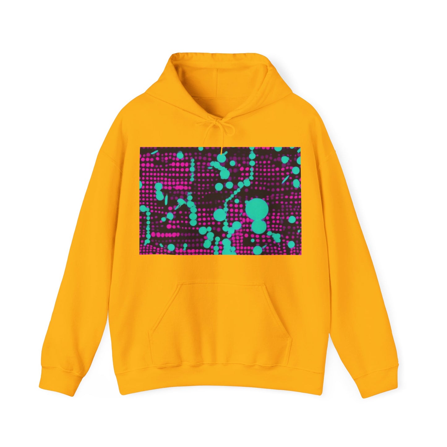 boostlete-pr-season-pattern-dotted-retro-0891 — Unisex Heavy Blend Hoodie (G18500)
