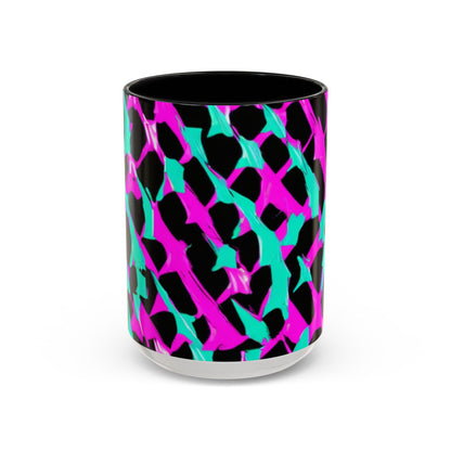 boostlete-rise-grind-pattern-sprint-badge-0011 — Accent Mug 11oz/15oz