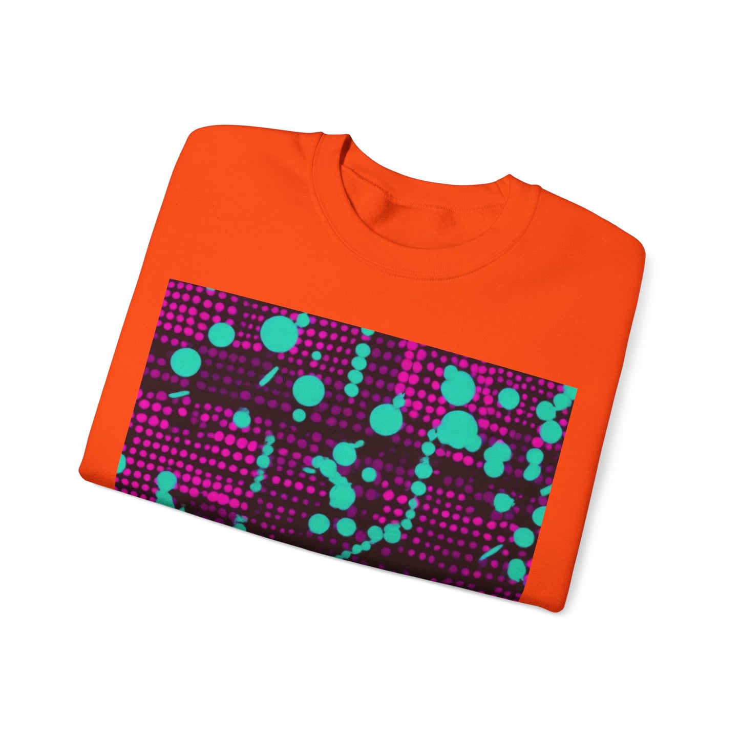 boostlete-pr-season-pattern-dotted-retro-0891 — Unisex Heavy Blend Crewneck (G18000)