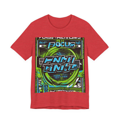 boostlete-iron-intent-type-focus-finish-big-retro-0177 — Unisex Jersey Short Sleeve (B+C 3001)