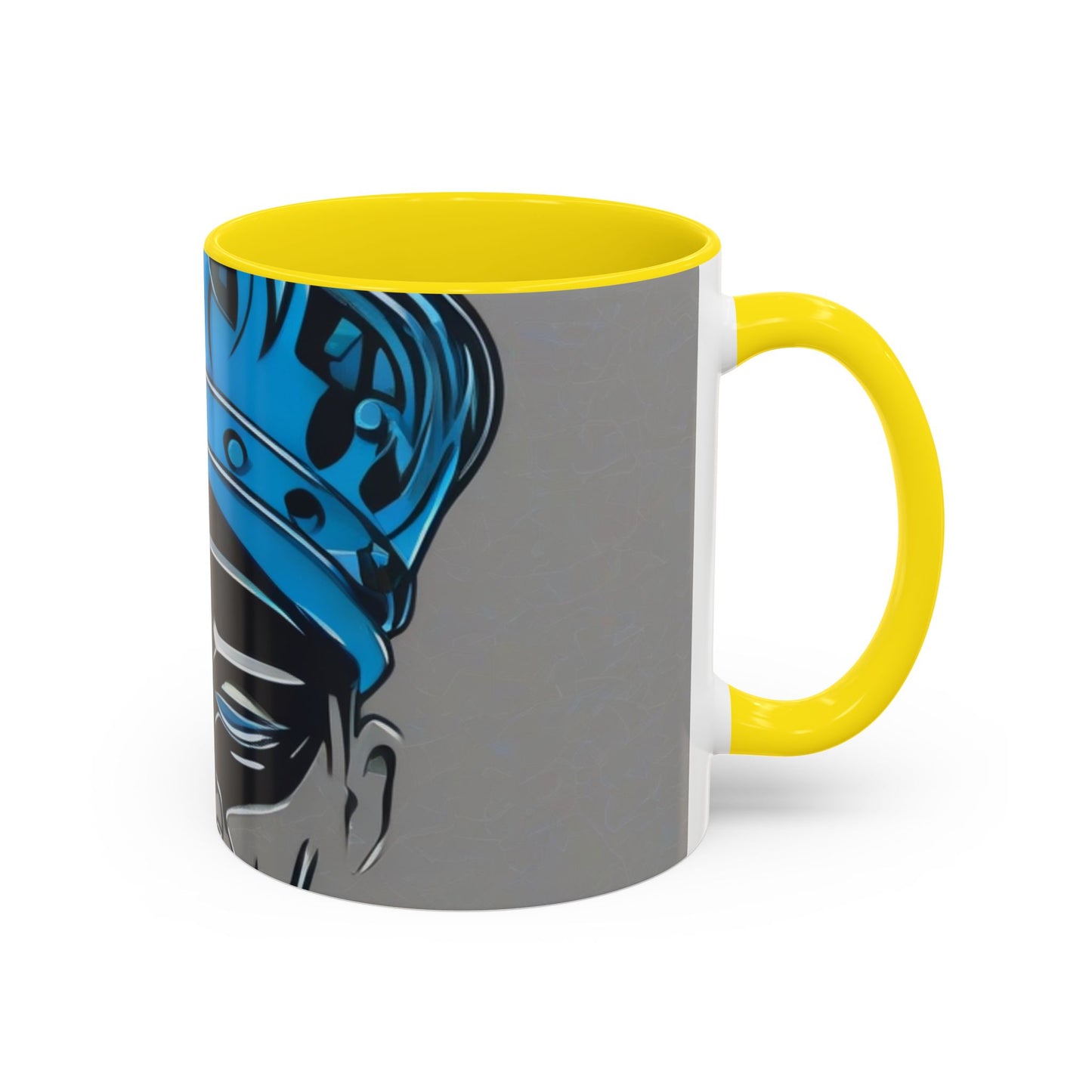 boostlete-am-crew-icon-crown-grainy-monoline-0022 — Accent Mug 11oz/15oz