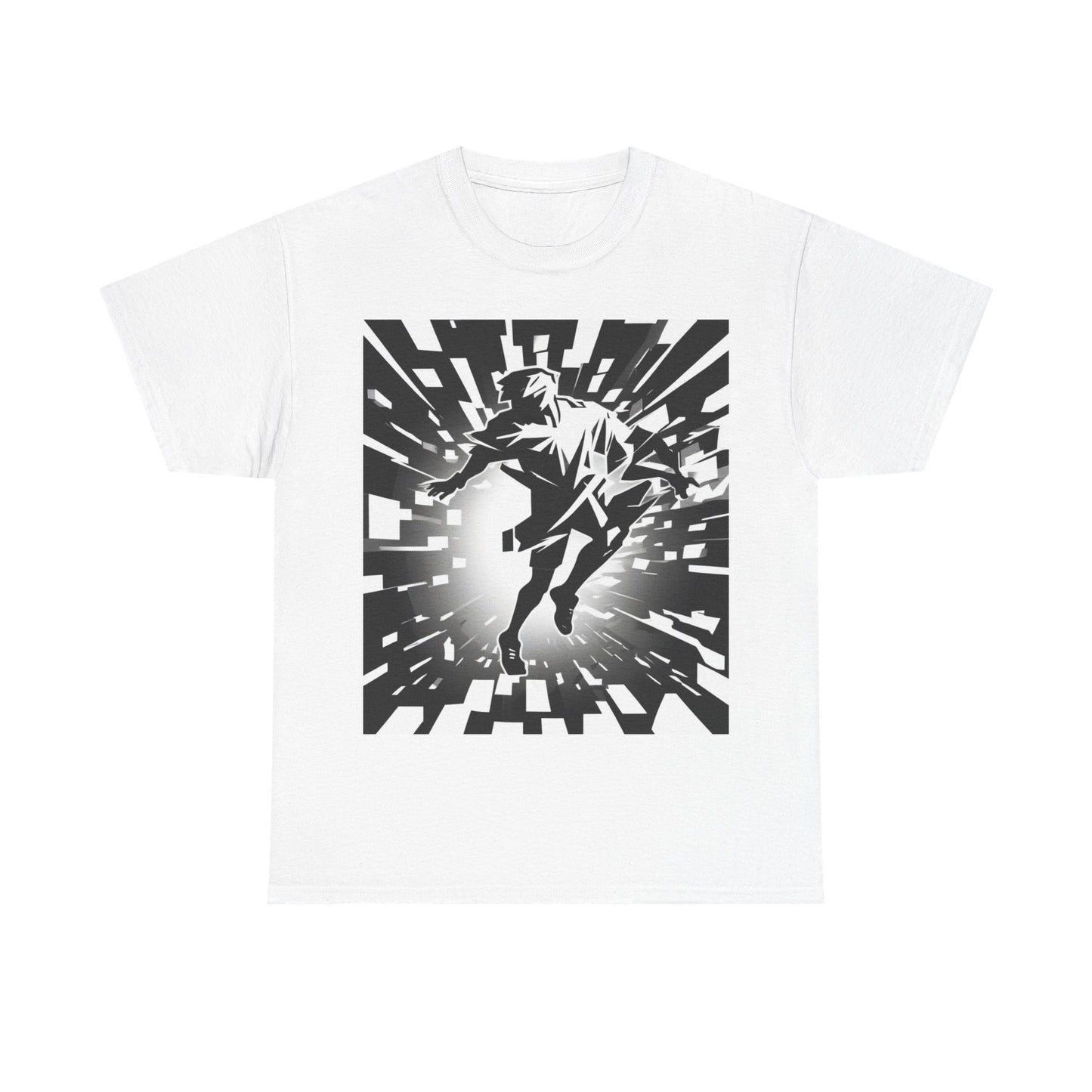 boostlete-am-crew-scene-sprinter-high-modern-0312 — Unisex Heavy Cotton Tee (Gildan 5000)