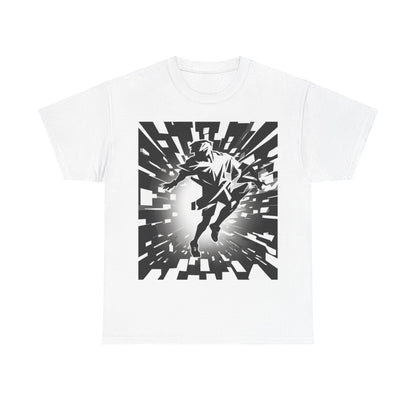 boostlete-am-crew-scene-sprinter-high-modern-0312 — Unisex Heavy Cotton Tee (Gildan 5000)