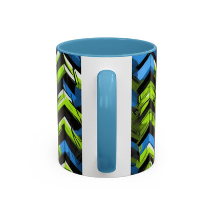 boostlete-rise-grind-pattern-chevron-isometric-0195 — Accent Mug 11oz/15oz