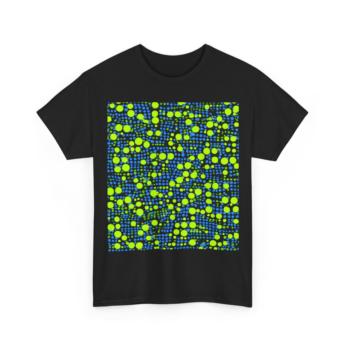 boostlete-mile-by-mile-pattern-dotted-geometric-0071 — Unisex Heavy Cotton Tee (Gildan 5000)