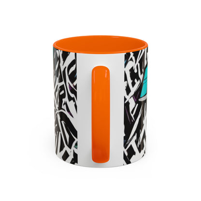 boostlete-boost-mode-type-again-badge-monoline-0293 — Accent Mug 11oz/15oz