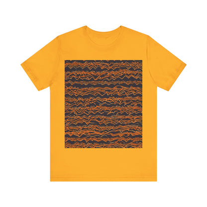 boostlete-field-day-pattern-ekg-bold-0135 — Unisex Jersey Short Sleeve (B+C 3001)