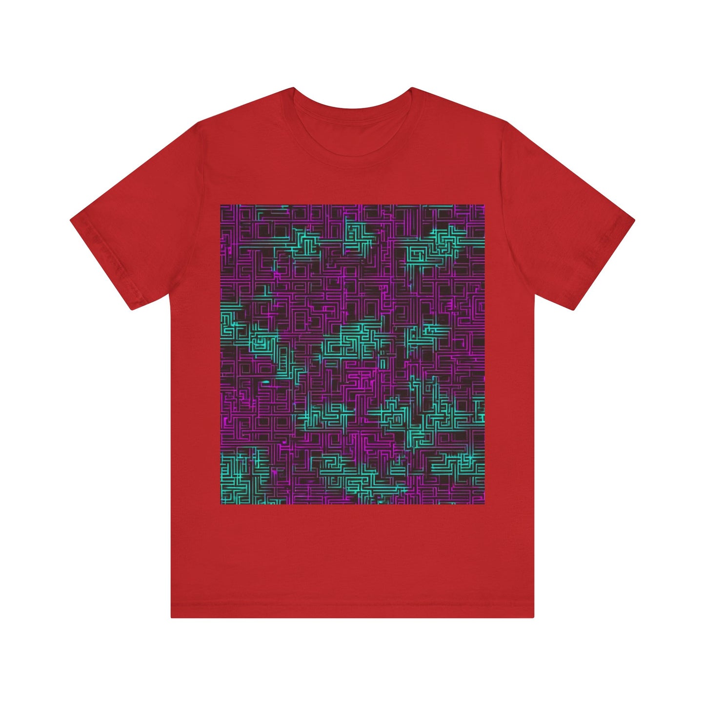 boostlete-boost-mode-pattern-plate-number-monoline-0079 — Unisex Jersey Short Sleeve (B+C 3001)