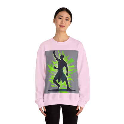 boostlete-mile-by-mile-scene-yogi-offset-isometric-0972 — Unisex Heavy Blend Crewneck (G18000)