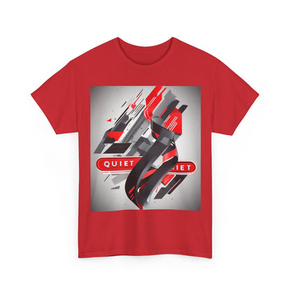 boostlete-field-day-type-power-in-quiet-banner-modern-0085 — Unisex Heavy Cotton Tee (Gildan 5000)