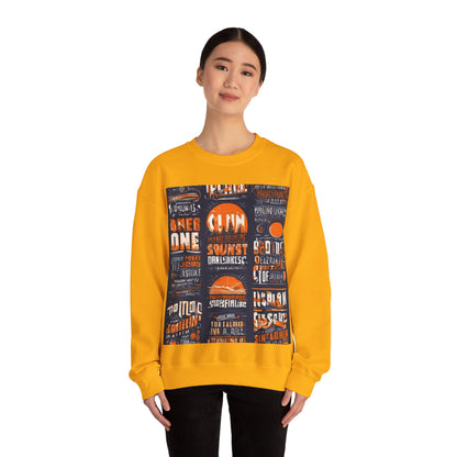boostlete-pr-season-type-one-more-split-monoline-0033 — Unisex Heavy Blend Crewneck Sweatshirt (Gildan)