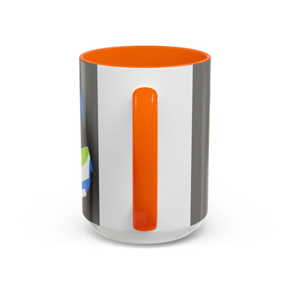 boostlete-quiet-power-icon-sneaker-duotone-paper-0066 — Accent Mug 11oz/15oz