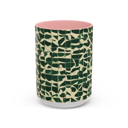 boostlete-iron-intent-pattern-plate-number-isometric-0099 — Accent Mug 11oz/15oz