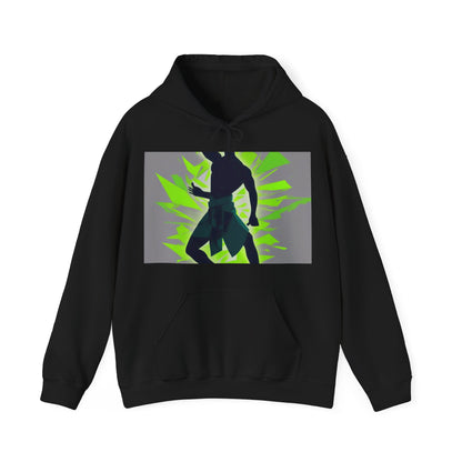 boostlete-mile-by-mile-scene-yogi-offset-isometric-0972 — Unisex Heavy Blend Hoodie (G18500)