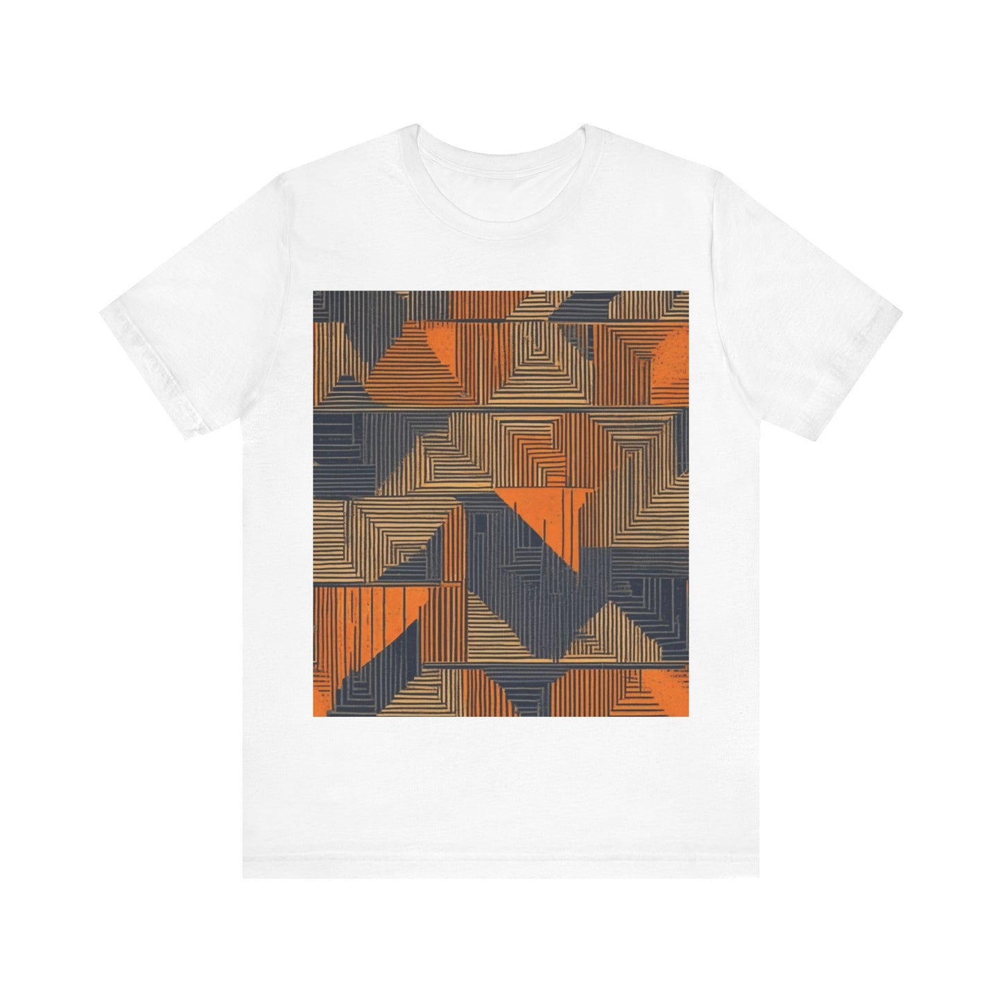 boostlete-field-day-pattern-stair-steps-geometric-0055 — Unisex Jersey Short Sleeve (B+C 3001)