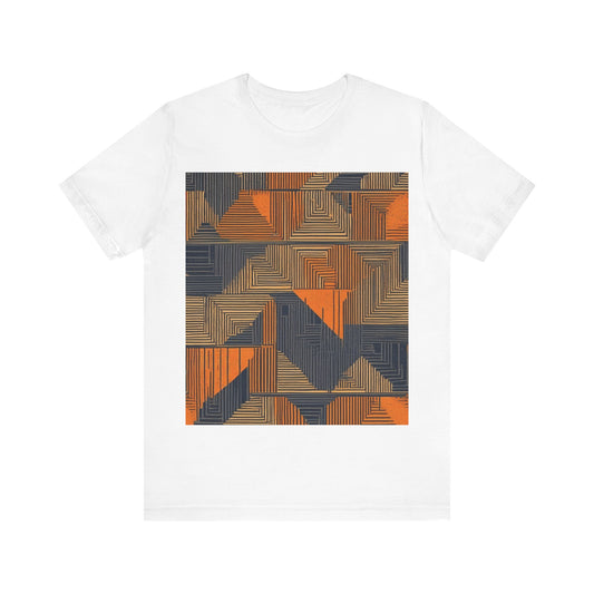 boostlete-field-day-pattern-stair-steps-geometric-0055 — Unisex Jersey Short Sleeve (B+C 3001)