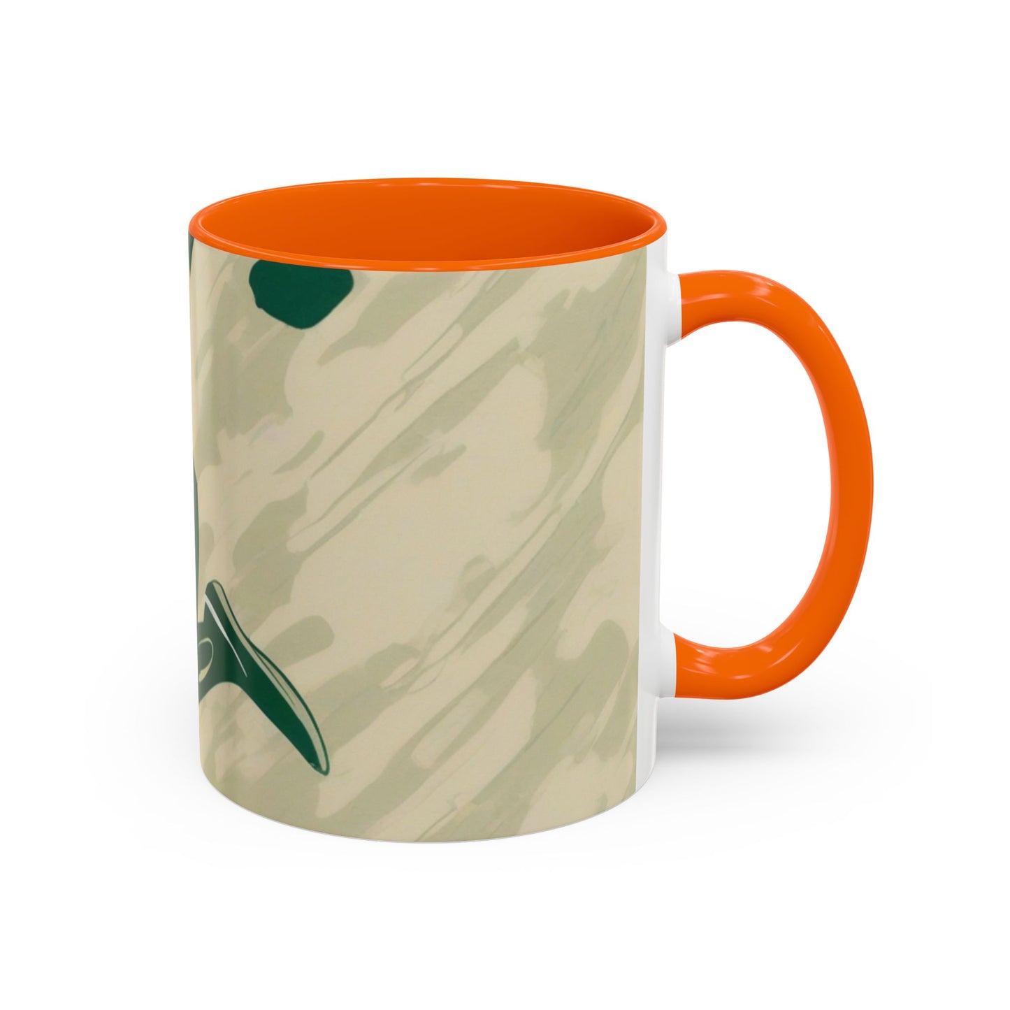 boostlete-am-crew-icon-runner-grainy-blueprint-0134 — Accent Mug 11oz/15oz